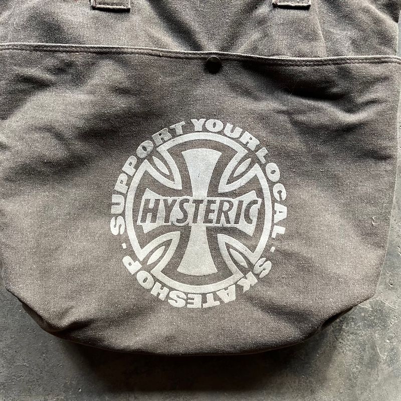 Hysteric glamour canvas totebag, foto 2