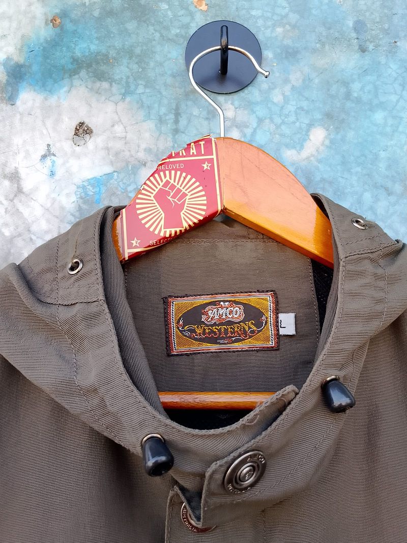 Vintage 90s AMCO Western Sailing Parka Multi-Pocket Jacket, foto 5