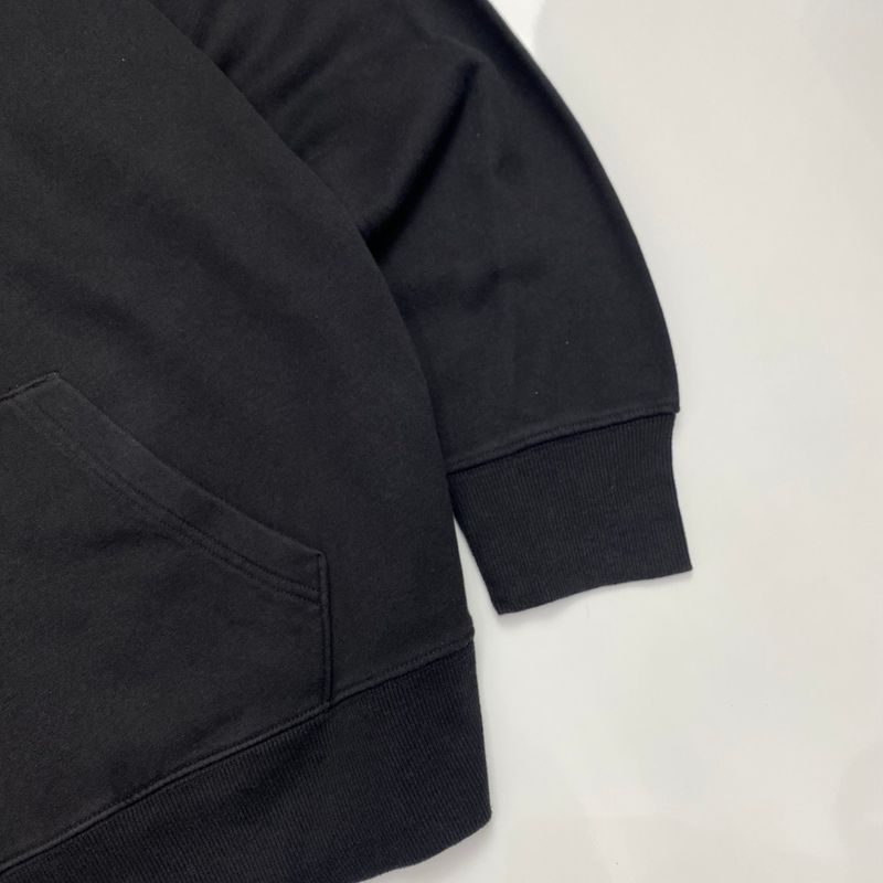HODIE BASIC GU UNIQLO HITAM, foto 4