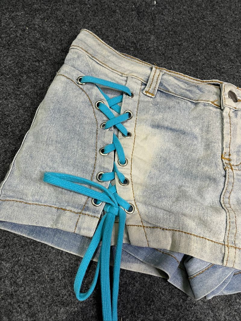 Rok Celana Vintage Centil Emo style Y2K, foto 2