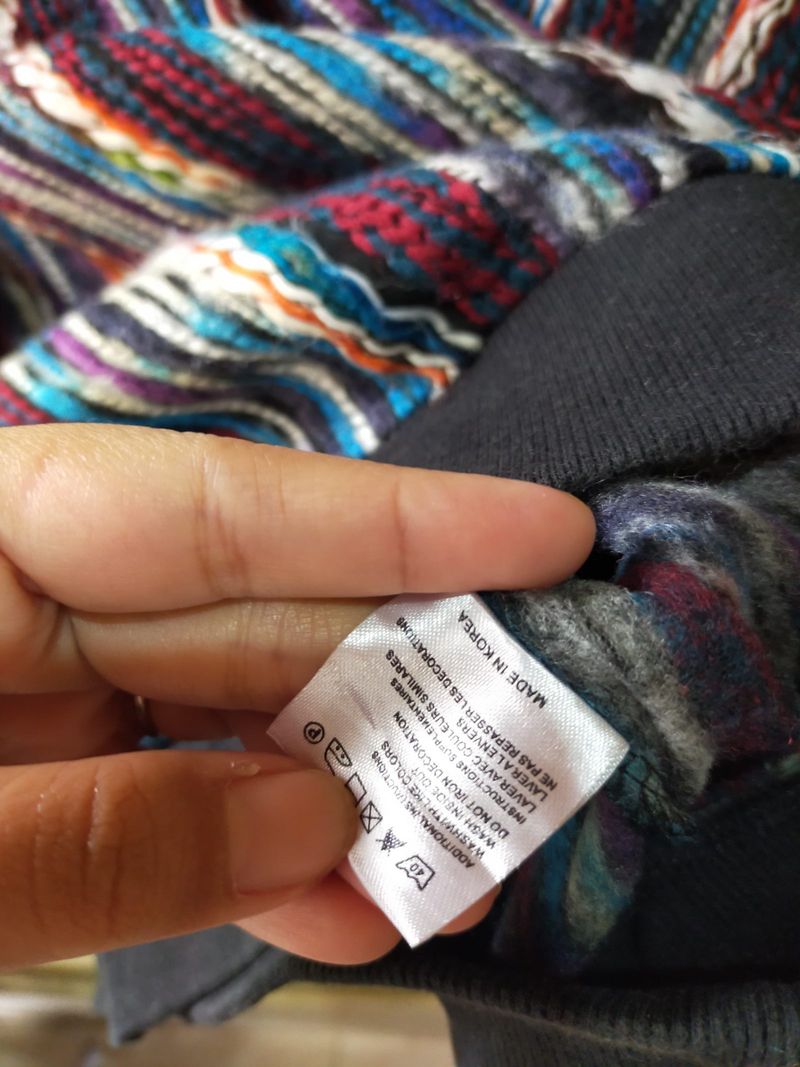 Crewneck Rajut Kable, foto 3