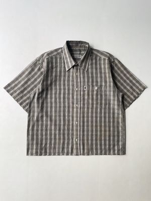 Campion multiplaid boxy shirt