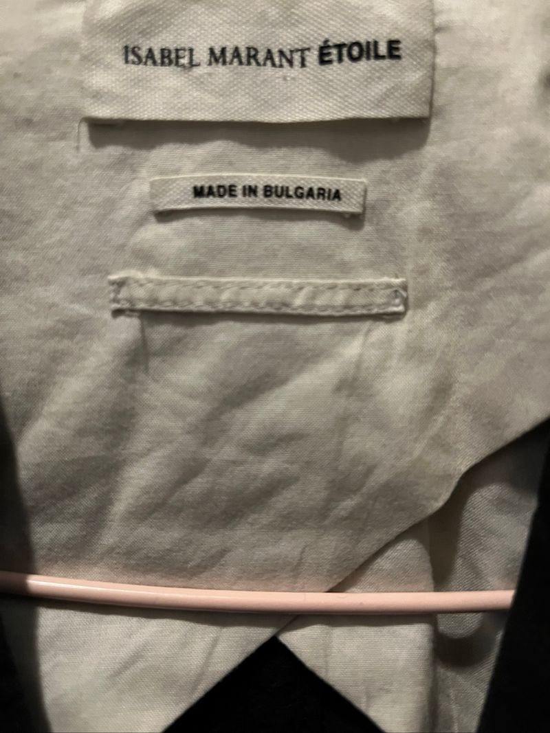 ISABEL MARANT ÉTOILE Contrast-Lined Single-Breasted Blazer, foto 2