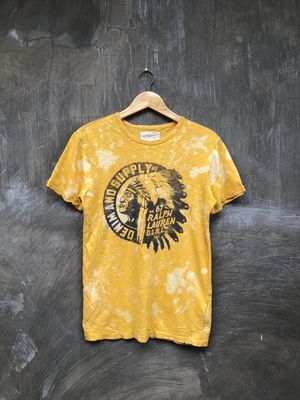 Polo Ralph Lauren Vintage Streetwear T-shirt Pria yellow