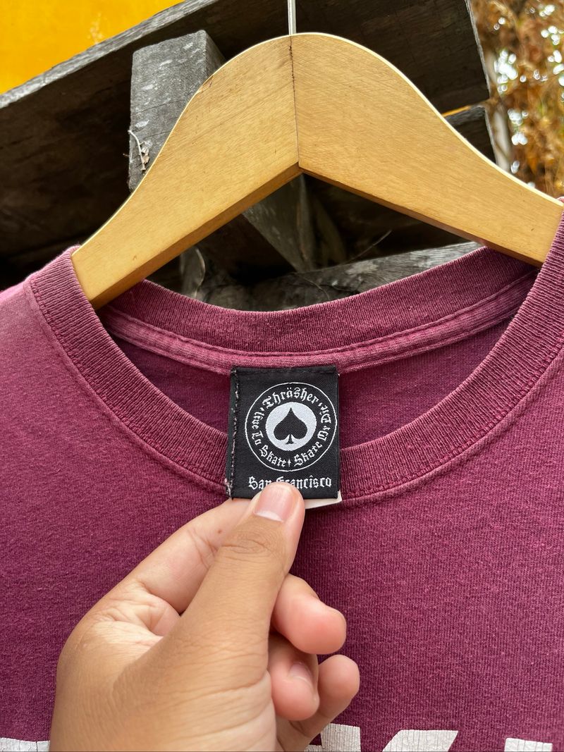 T SHIRT THRASER MAROON, foto 3