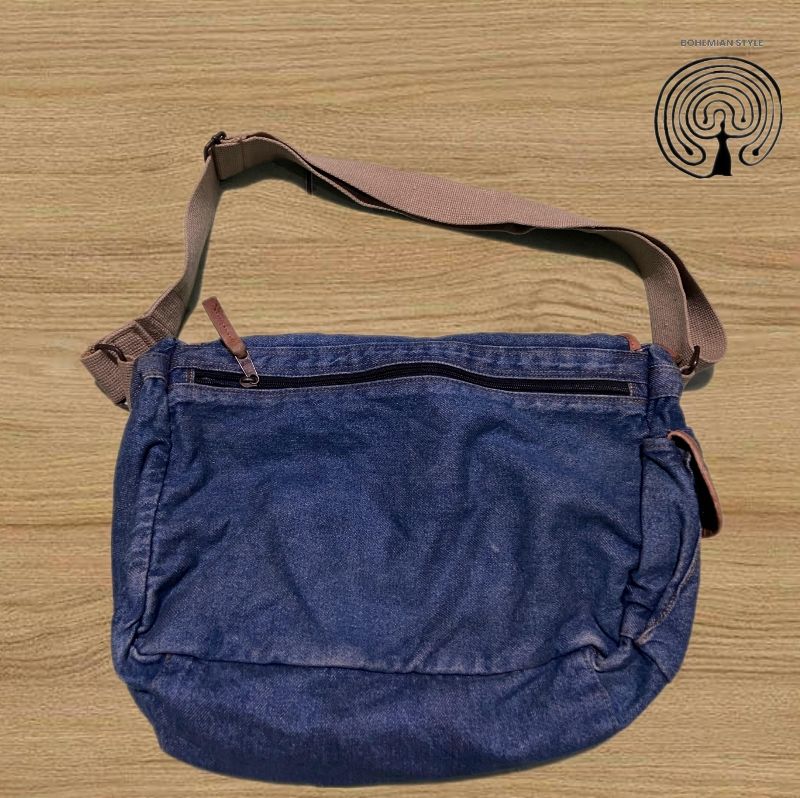 Vintage Casual Bag Pria blue, foto 2
