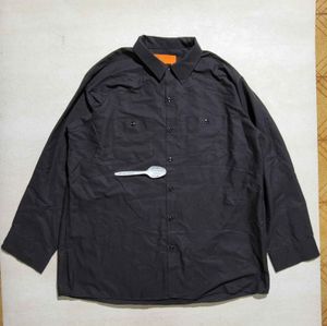 DICKIES hitam work shirt made in nicaragua  size XL