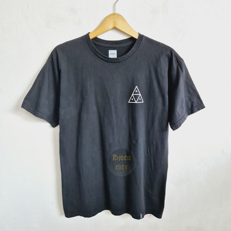 HUF Kaos SS Black Size M, foto 2