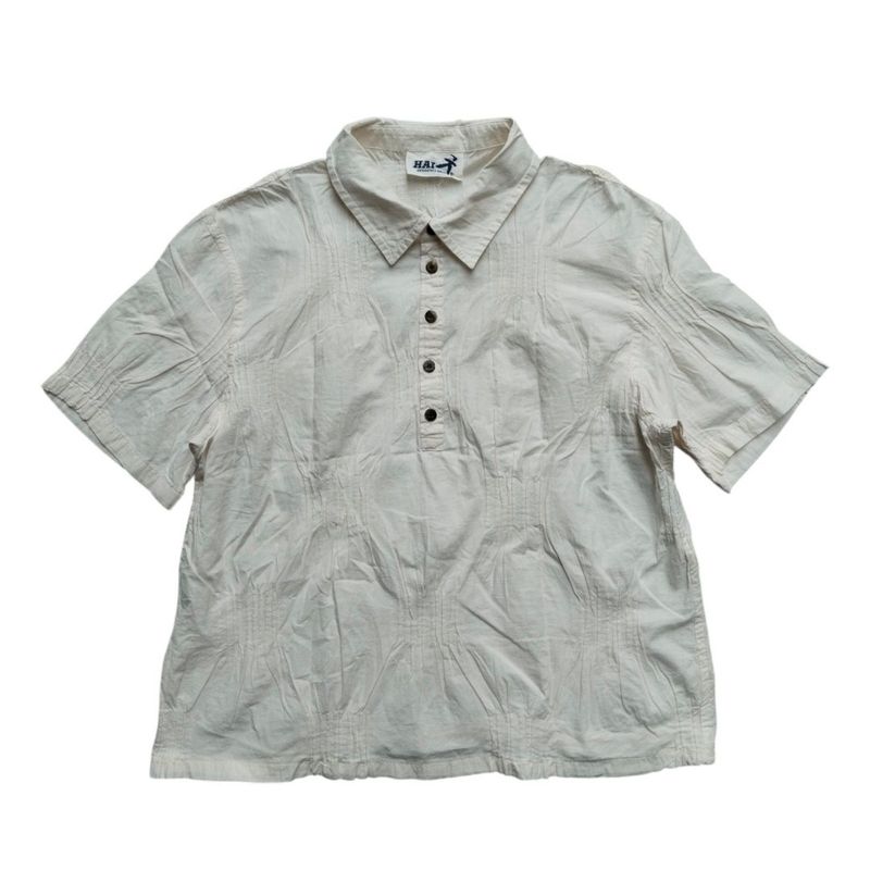 Hai sporting gear by issey Miyake pleated shirts - Preloved