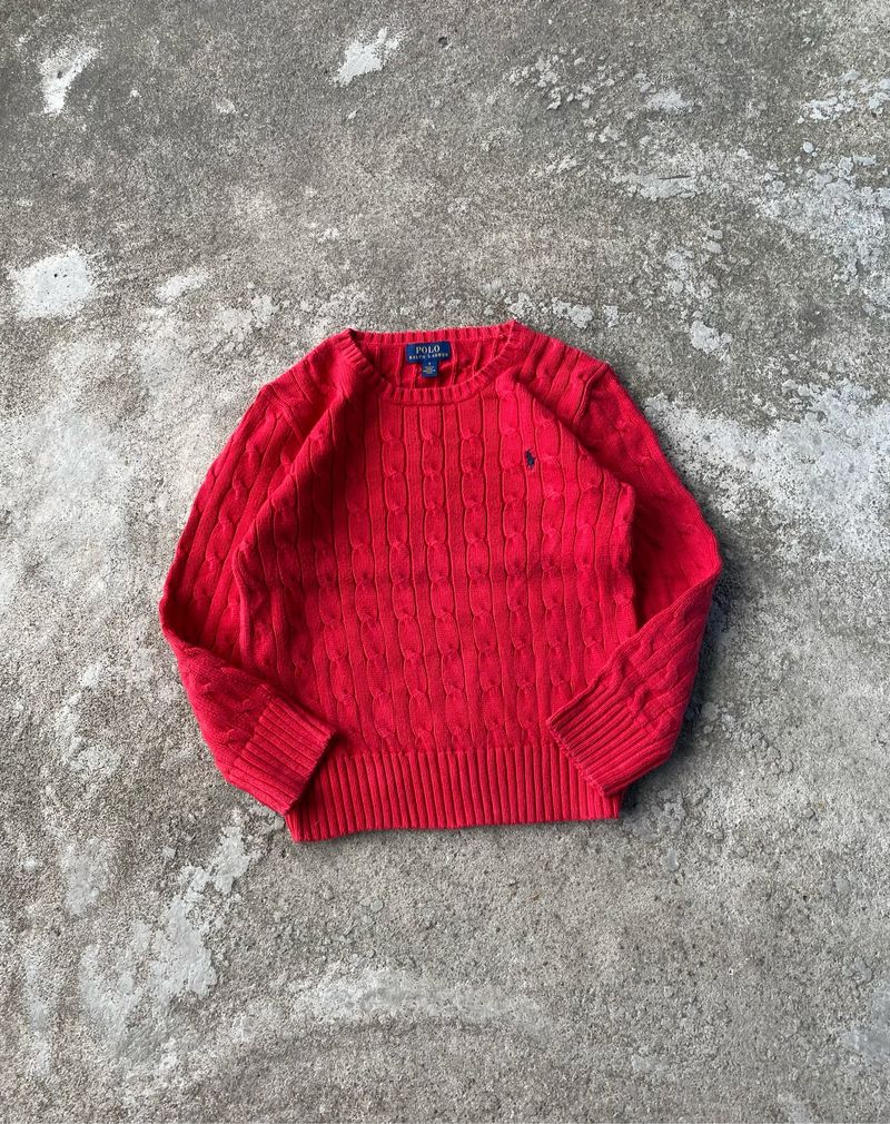 POLO RALPH LAUREN CABLE SWEATER “KIDS”, foto 4