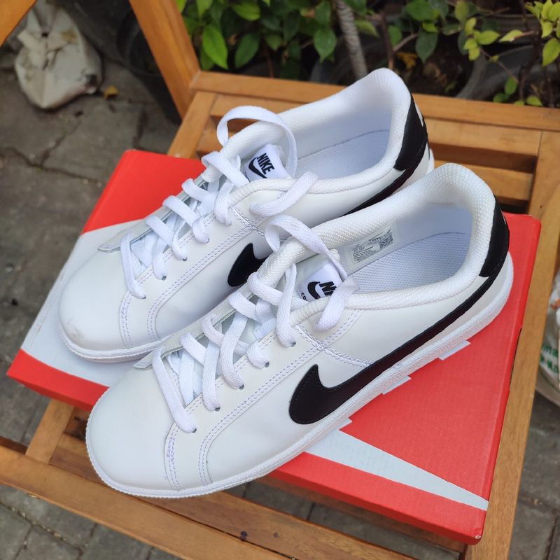 NIKE COURT ROYALE White/Black, foto 2