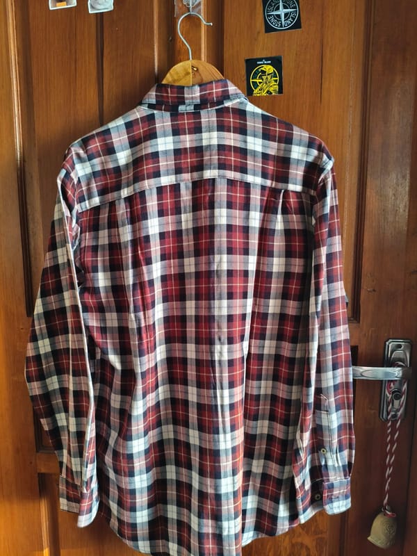 MADISON WALKER PLAID FLANNEL SHIRT, foto 2