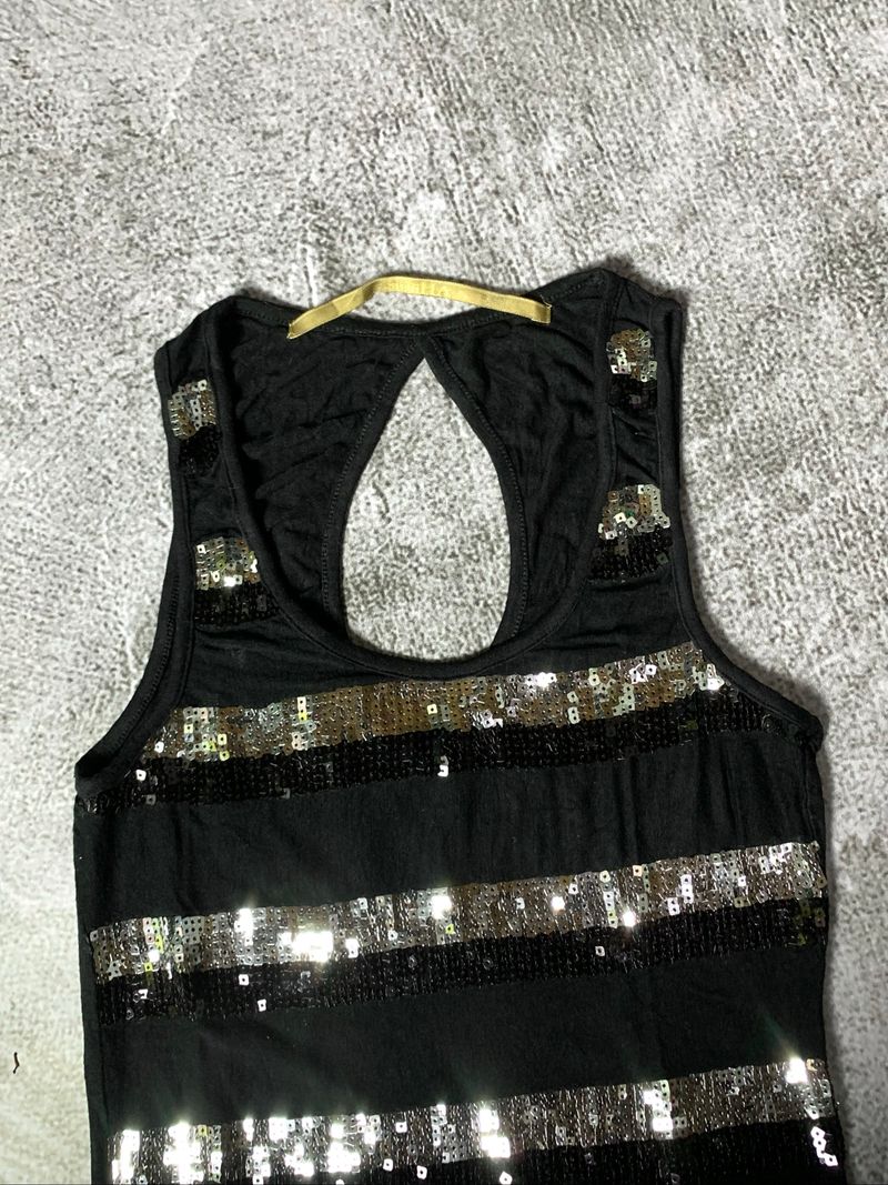 Jujuha stripe sequin tanktop, foto 7