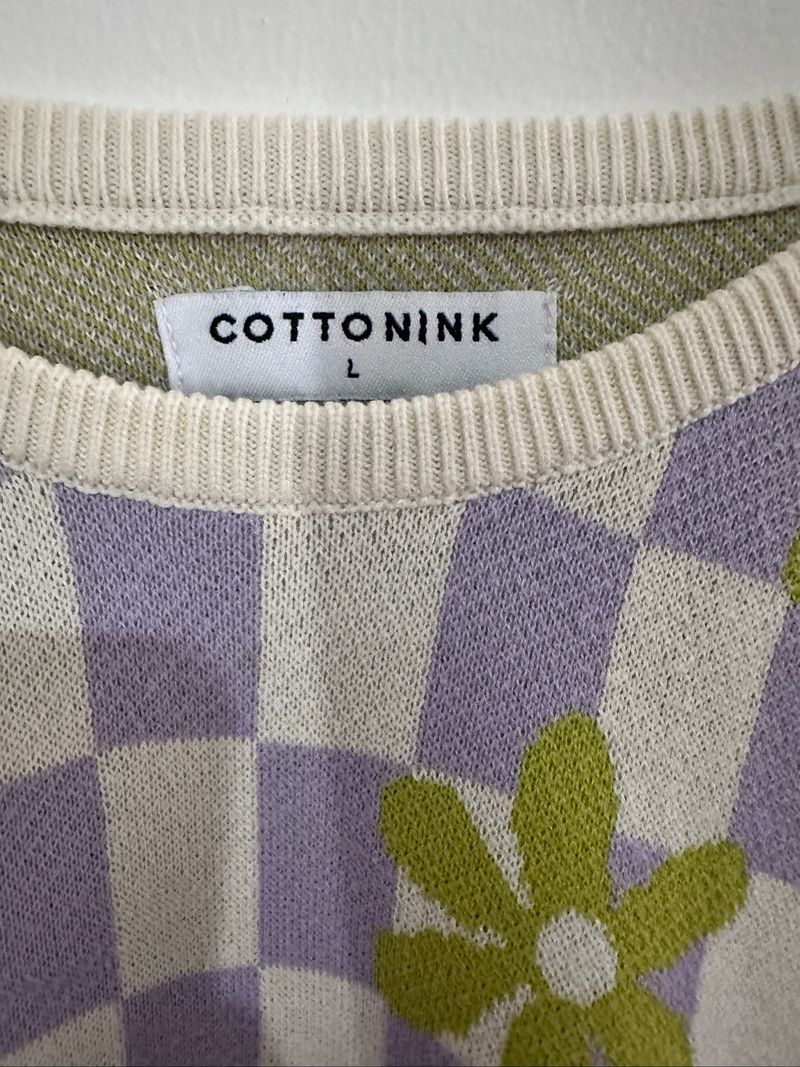 Atasan / Blouse CottonInk original - preloved (purple), foto 6