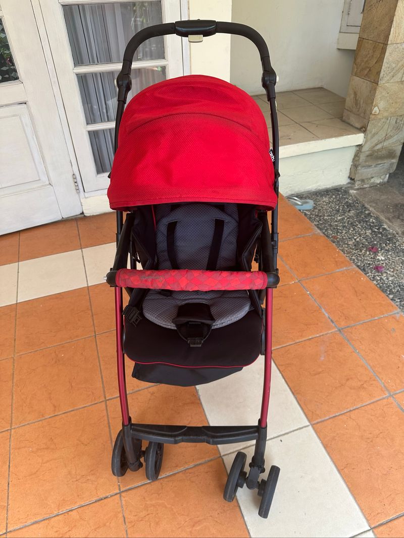 Stroller bayi Coco Latte Preloved, foto 2