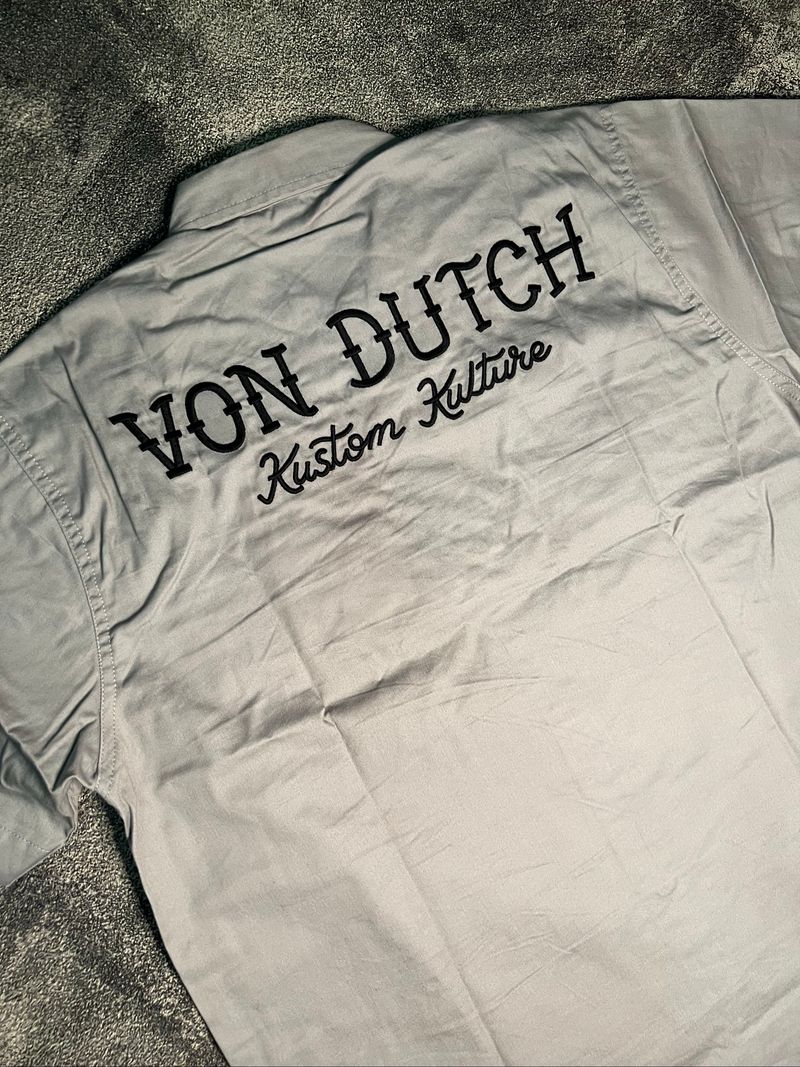 VON DUTCH WORKSHIRT 1668 GRAY, foto 6