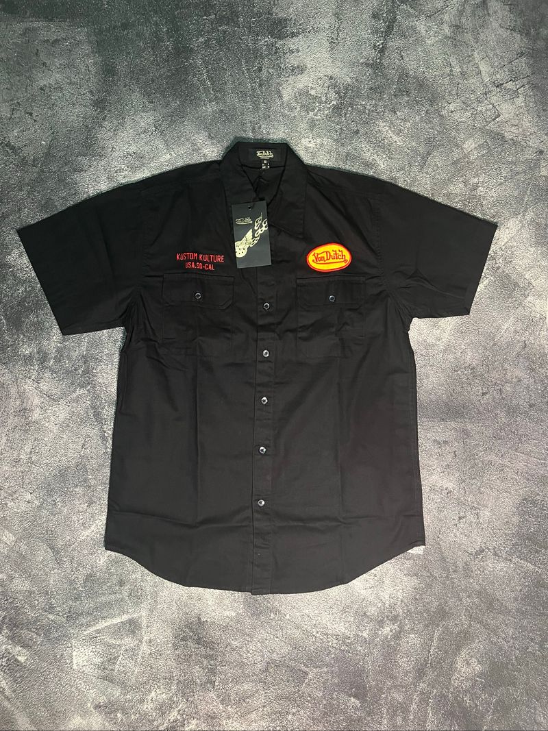 VON DUTCH WORKSHIRT 1531 BLACK, foto 4