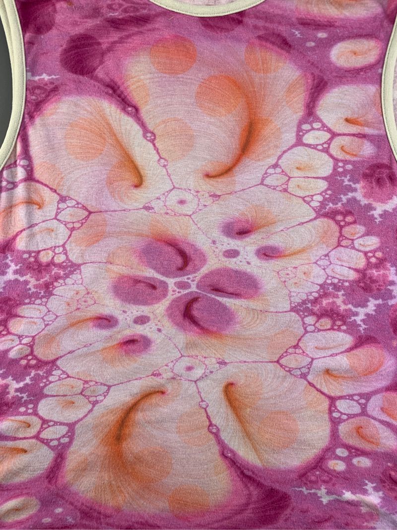 Casoppi Pink Psychedelic Liquid Sleeveless (M), foto 5