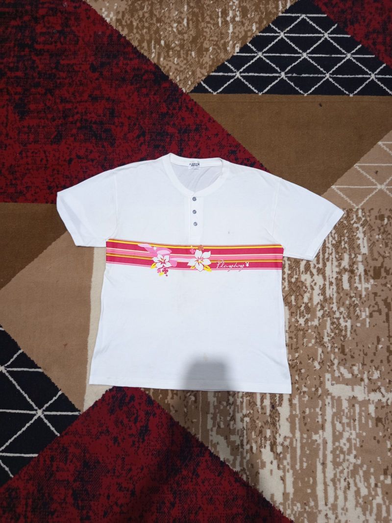 PlayBoy Flowers Pattern Shirt, foto 3