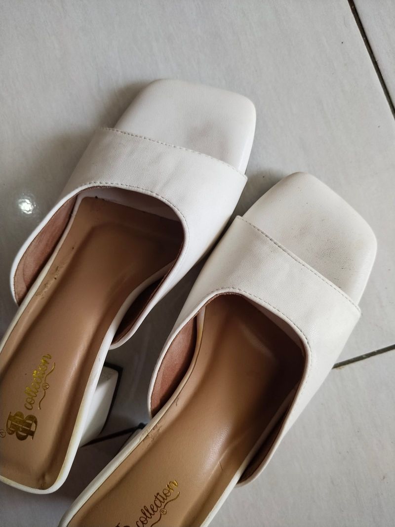 BUNDLING Heels size 38 warna putih, foto 2