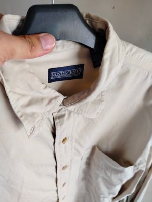 kemeja pria SIZE XL lands end