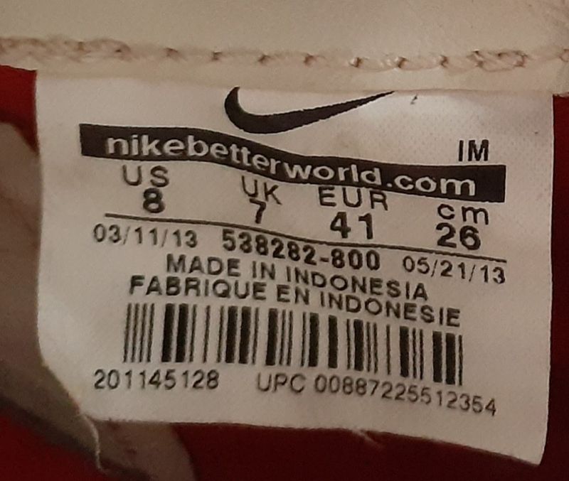 Nike Casual Sneakers Pria red, foto 6