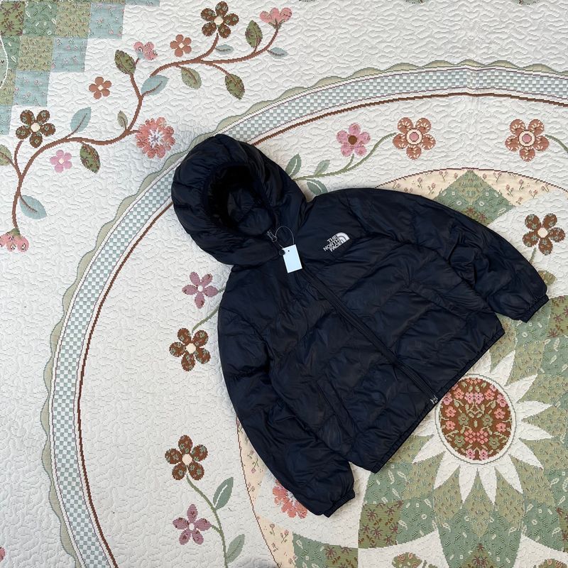 Winter jacket puffer anak the north face hitam cakep, foto 2