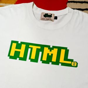 Vintage 2000s HTML Japanese Tee • Kaos / T Shirt