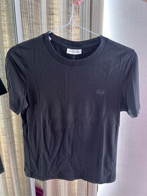 Lacoste Casual T-shirt Wanita black