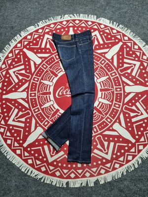 Uniqlo UJ jeans pria denim celana panjang