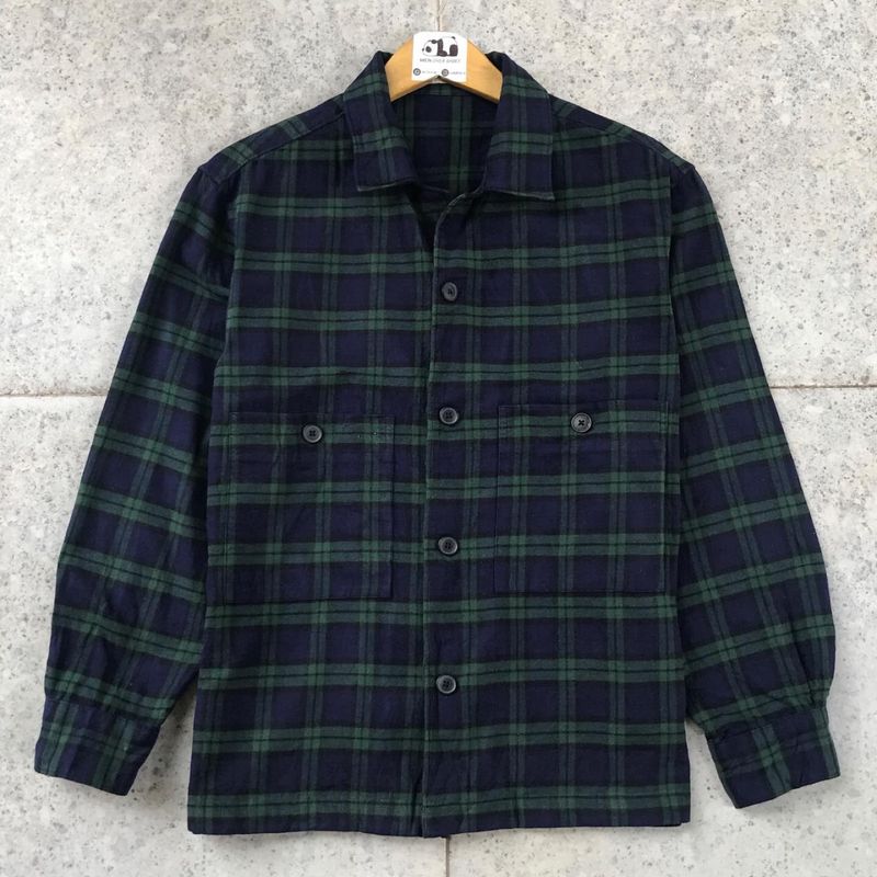 Kemeja Flannel GU, foto 3