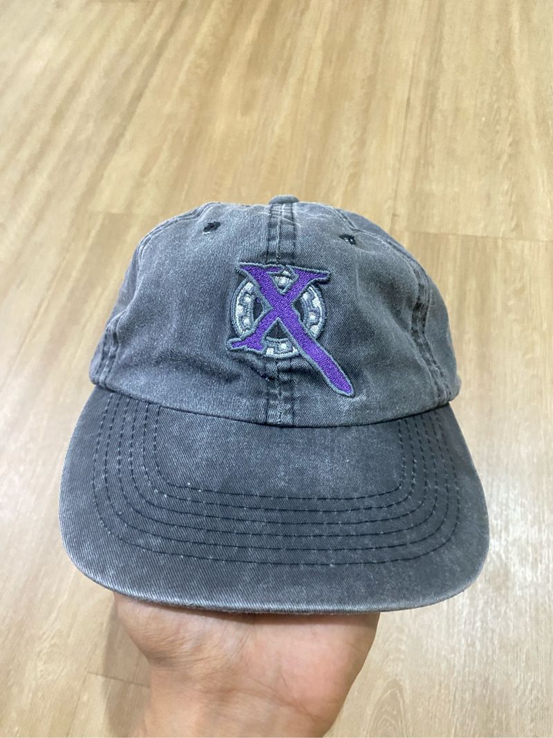 Vintage Y2K Hat Pria white gray, foto 2