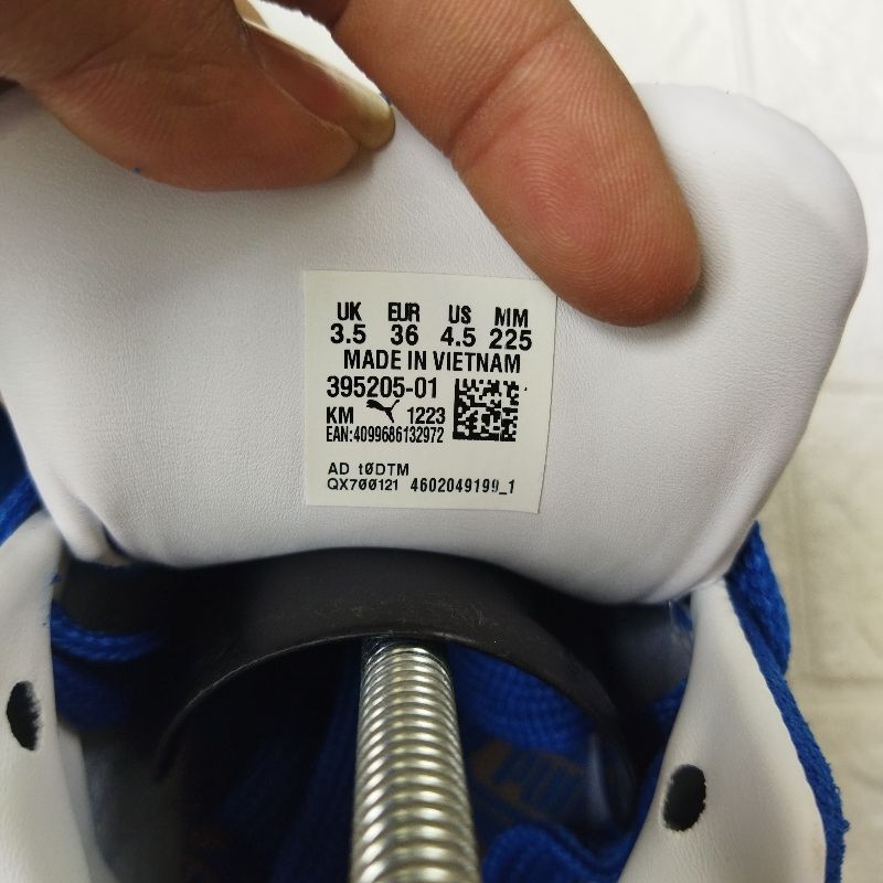 Puma Casual Wanita white blue, foto 6