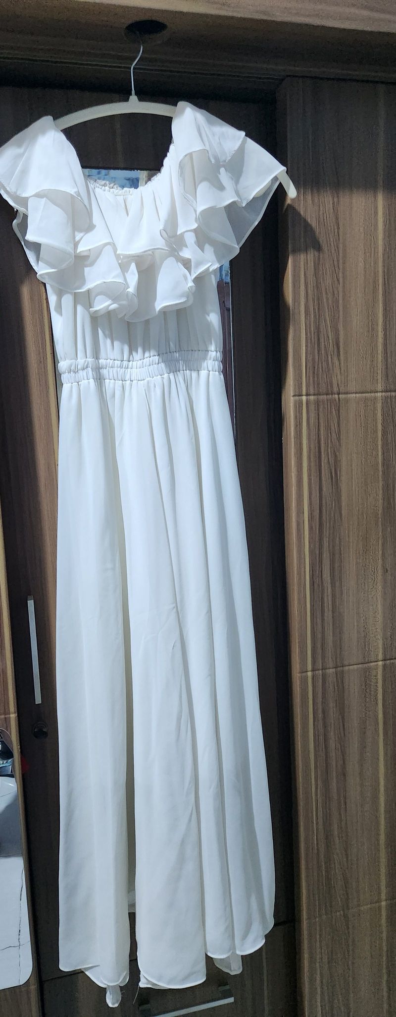 dress putih panjang, foto 3