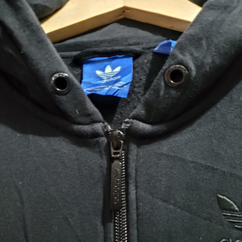 Zip Hoodie Adidas Three Stripes, foto 2