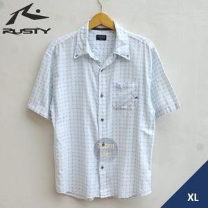 Rusty Kemeja SS White Size XL