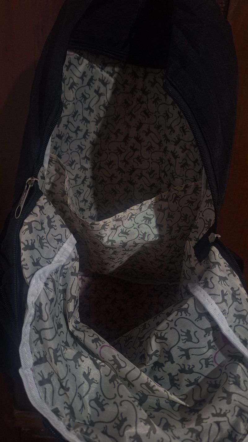 Tas Ransel Kipling Black Preloved, foto 5