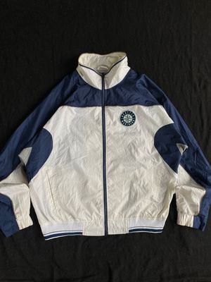 MLB Vintage Sportswear Windbreaker Pria white blue
