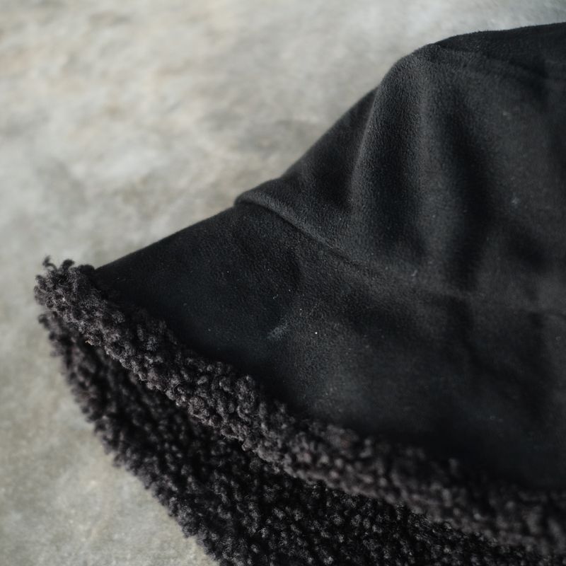 Reversible Black Bucket hat (No Brand), foto 2