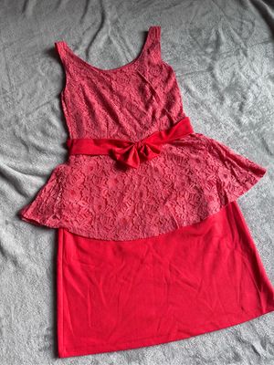 Coquette Shirt dress Wanita pink