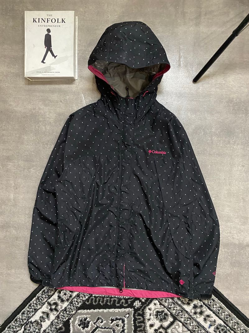 Columbia Omnitech Rain Jacket Water Resistance Gorpcore Polk, foto 2