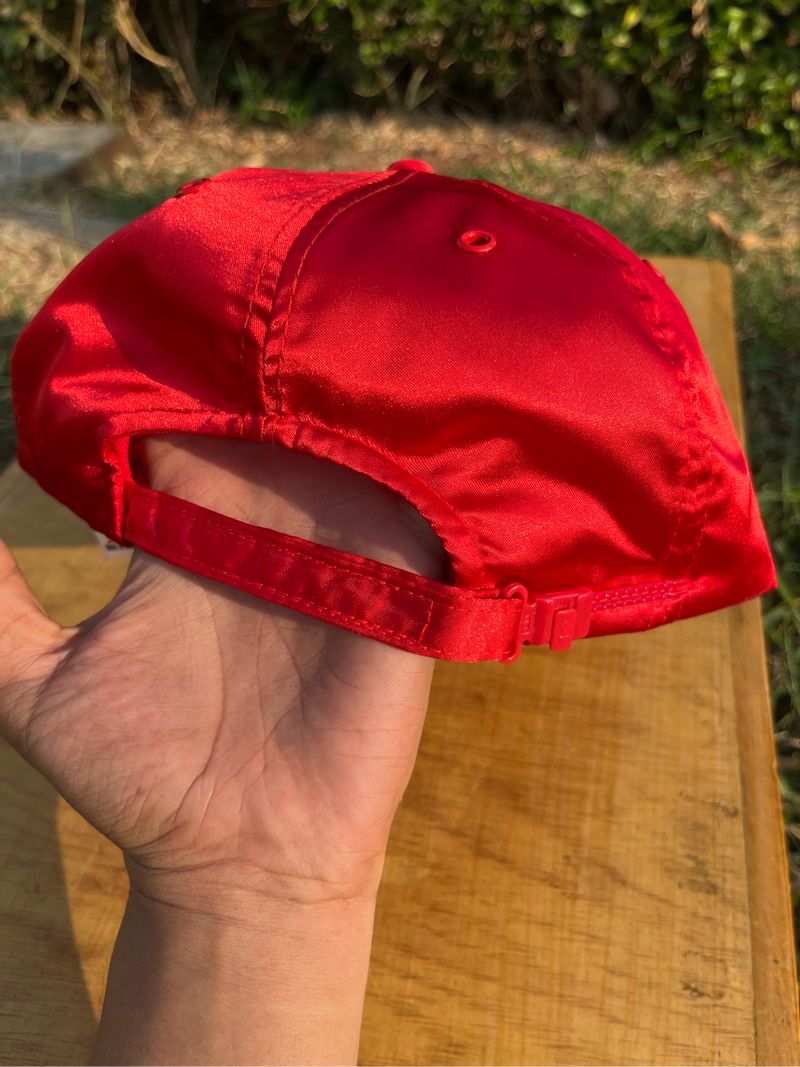 Vintage Hat Pria red, foto 4