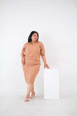 New jual rugi knit set bigsize