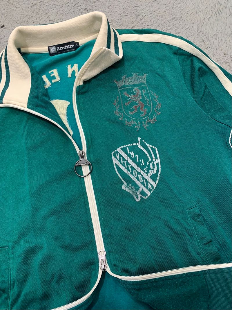 Stripe Italian Tracktop Jacket Lotto, foto 5