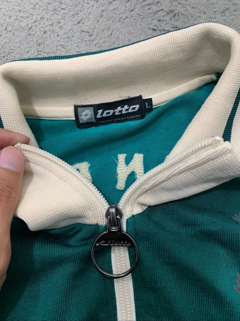 Stripe Italian Tracktop Jacket Lotto, foto 6