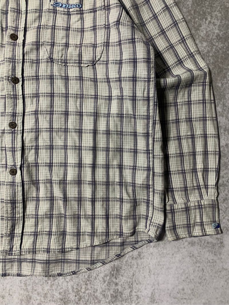 Piko plaid long sleeve button Shirt, foto 4