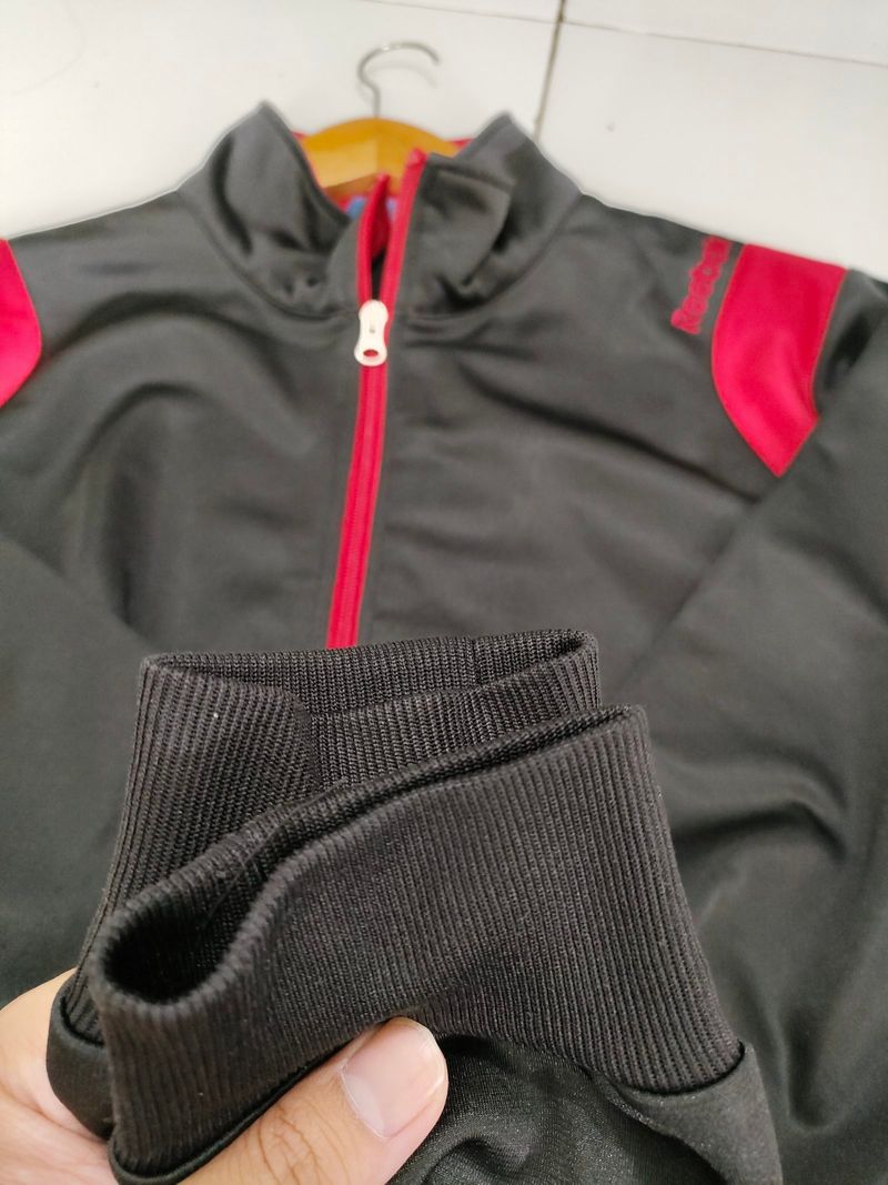 Jaket Tracktop Reebok Black Red Original, foto 5