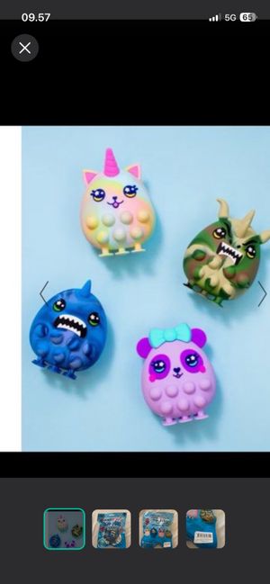 Smiggle Pop'Em Popit Poppies Bff's