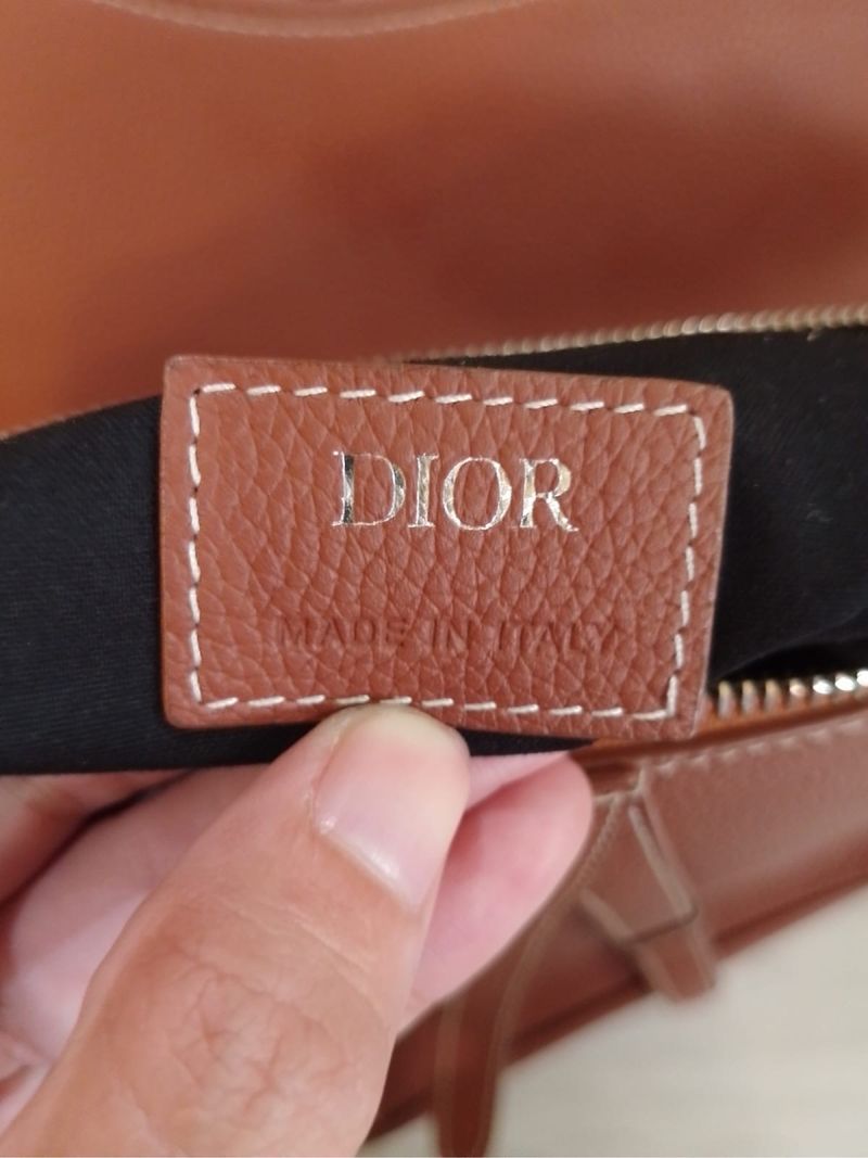 Dior Saddle Man Leather Brown Unisex, foto 2