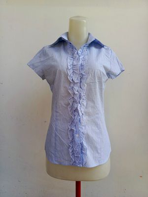 Kemeja blouse stripe
